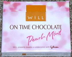 WiLL ON TIME CHOCOLATE Peach Mint